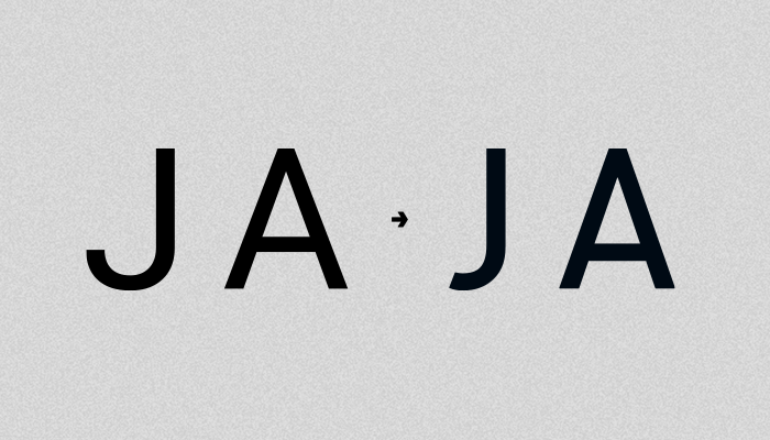 JANEIOUS logo font detail